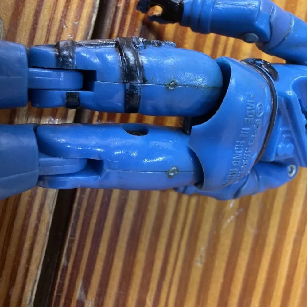 Vintage GI JOE 1982 - 83 COBRA COMMANDER ~ TIGHT SWIVEL JOINTS Broken Crotch